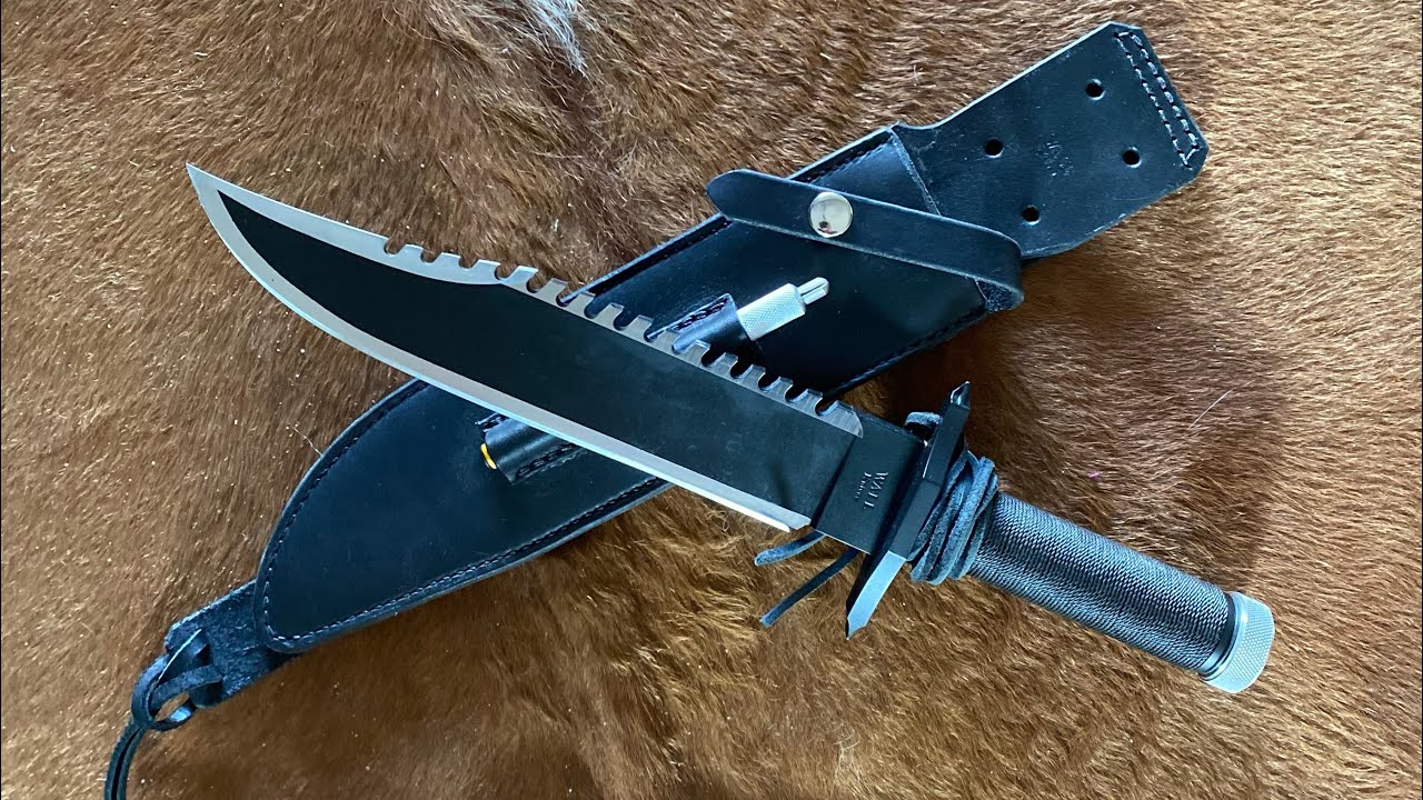 Rambo knife: Greg Wall Mission knife! (Comparison with HCG Mission 2) Part 1