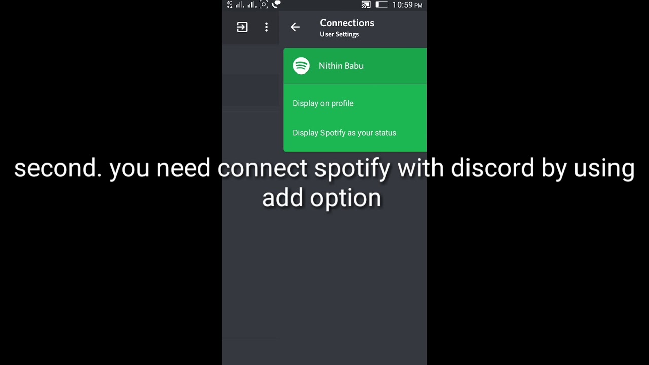How to add listening status to your discord on mobile in 3 steps