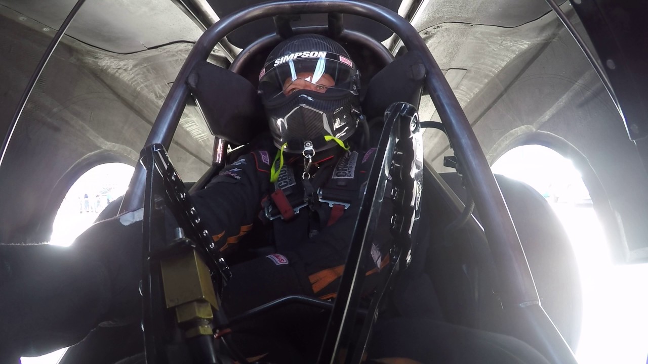 Inside the cockpit of a Funny Car with Jim Campbell