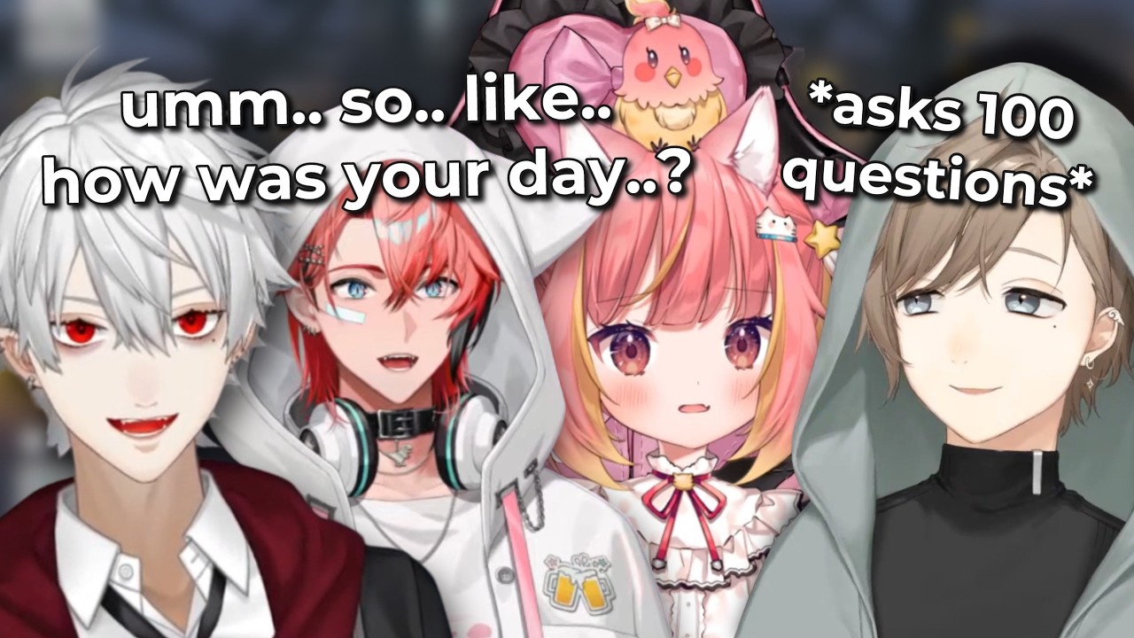 [ENG SUB] How do Nijisanji Livers Converse?【Nijisanji / Kuzuha / Nijisanji EN / Kanae / NEWTOWN】