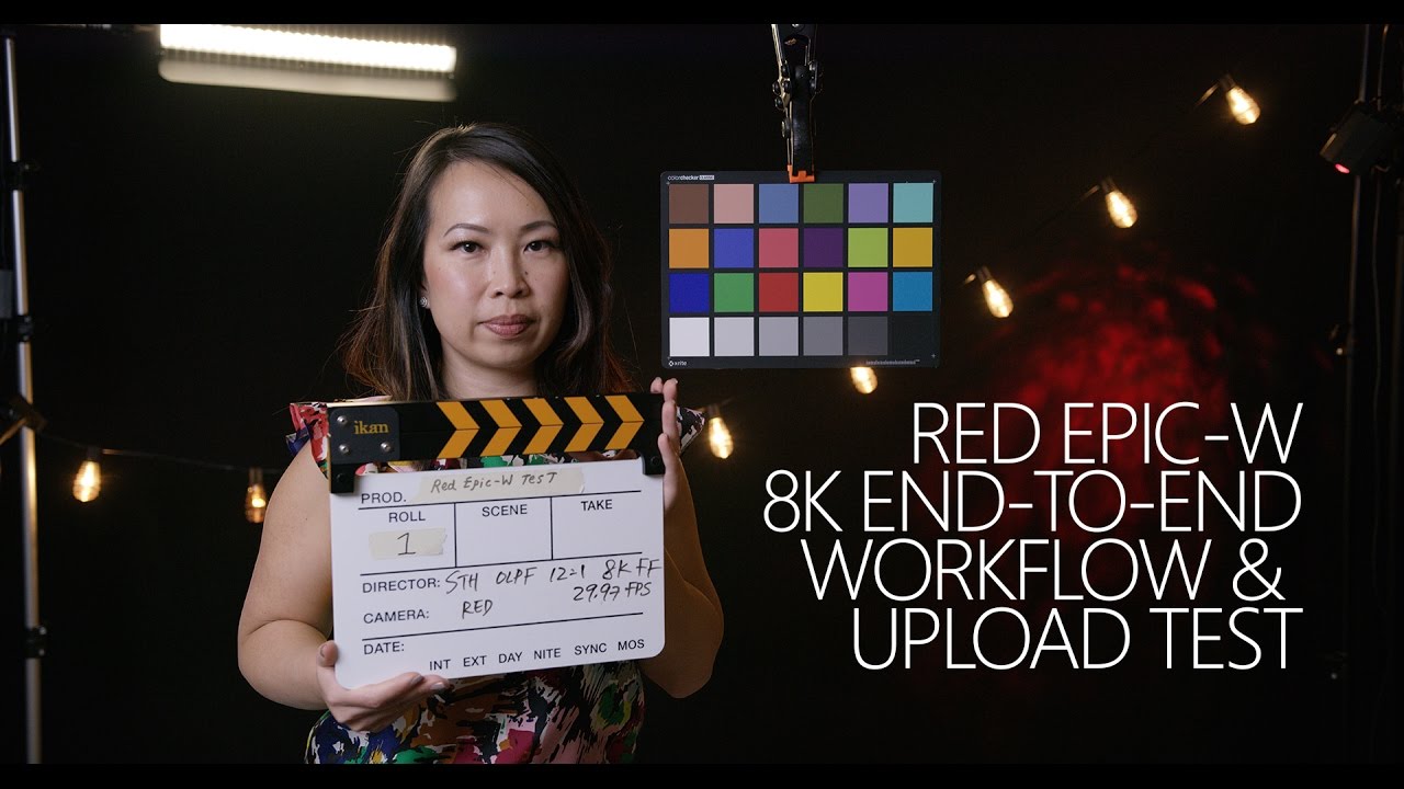 RED EPIC-W End-To-End 8K Workflow YouTube Encode Test