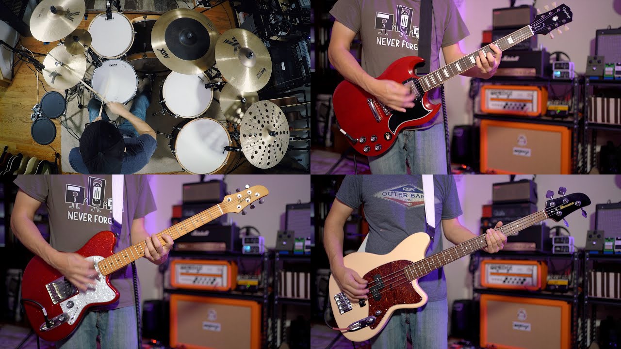 Against The Current - good guy [DRUM + GUITAR + BASS COVER]