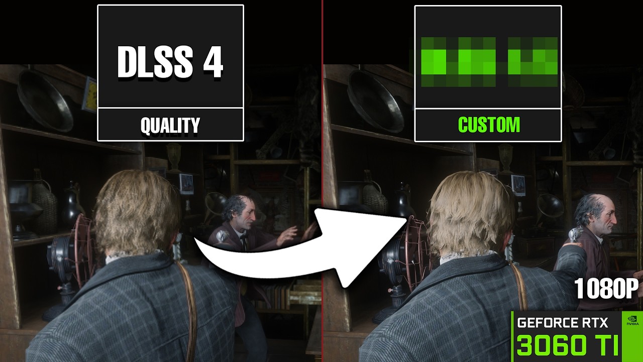 Как исправить пикселизацию и размытие TAA в Red Dead Redemption 2