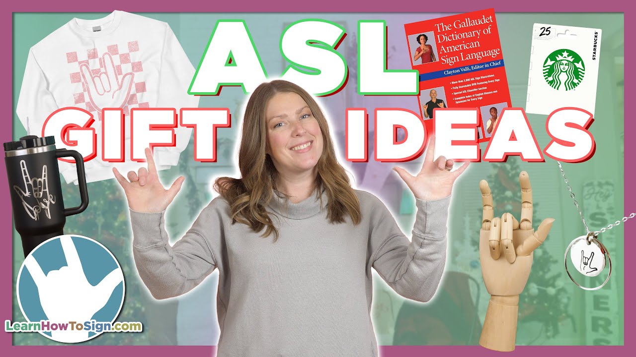 ASL GIFT IDEAS 🎁 Gift Guide 2023 for ASL Enthusiast!