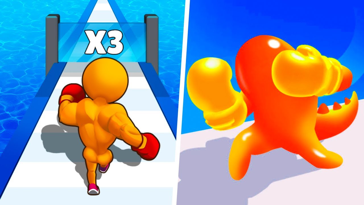 Level Up Runner | Dino Runner  - Gameplay Walkthrough Max Levels (Part 1)