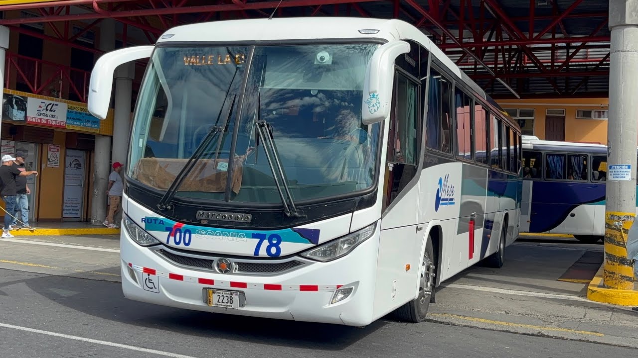 Marcopolo Audace 800|Scania K310IB| LB 2238San Jos&eacute; - Valle la Estrella Autotransporte Mepe