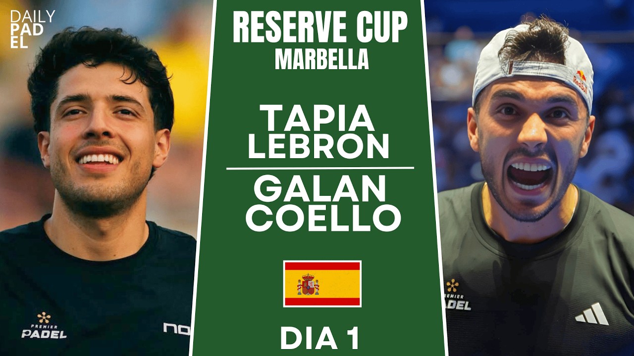 ONE FOR THE BOOKS | Tapia/Lebron VS Galan/Coello | RESERVE CUP | Highlights