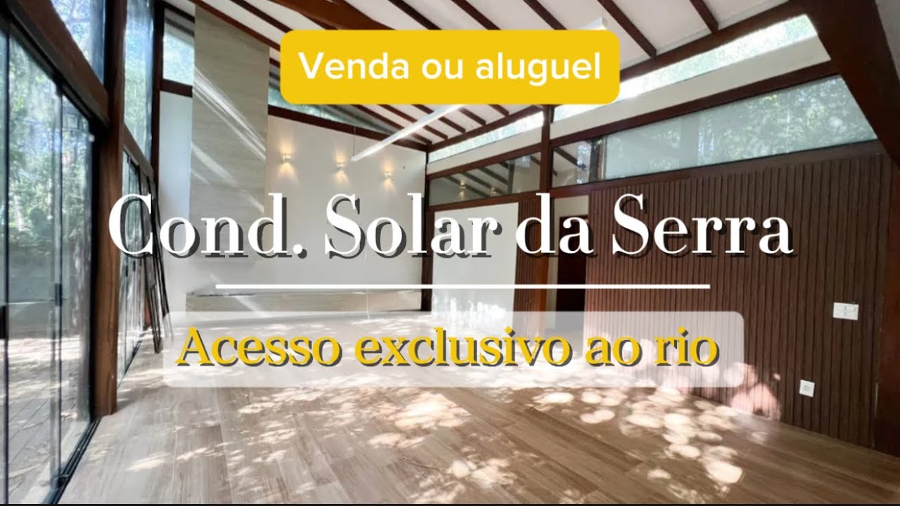 Cond. Solar da Serra (Jardim Botânico/ DF) - Casa com acesso ao rio! 