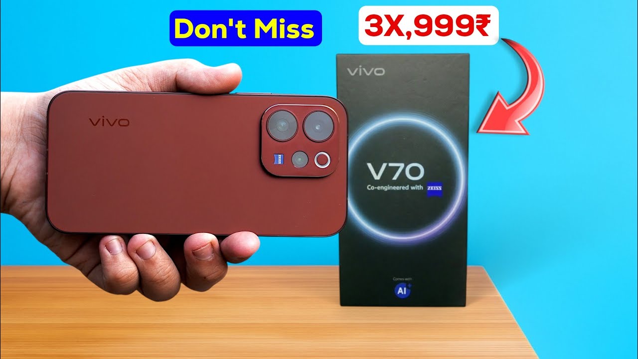 Vivo V70 Price In India & Bank Offers Out Before Launch !