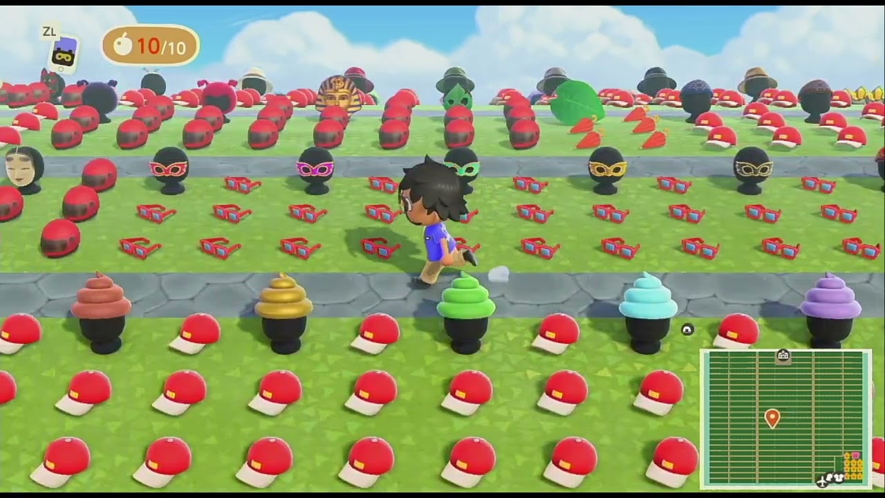 AVOTHREDZ4 (CLOTHES) (TREASURE ISLAND COLLECTION) ANIMAL CROSSING NEW HORIZONS
