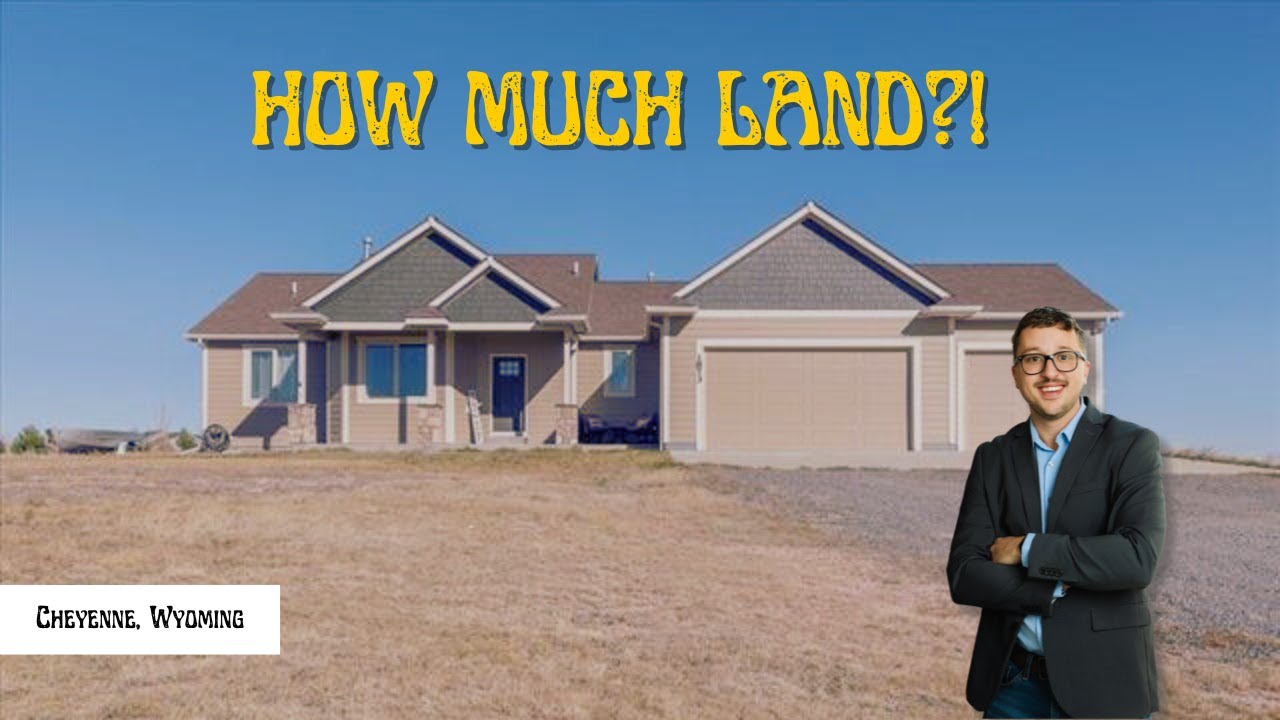 $700K Wyoming Dream Home on 5 Acres | Cheyenne WY Luxury Home Tour