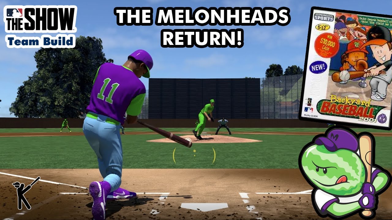 Using the Backyard Baseball 2001 Roster in MLB the Show! - Team Build