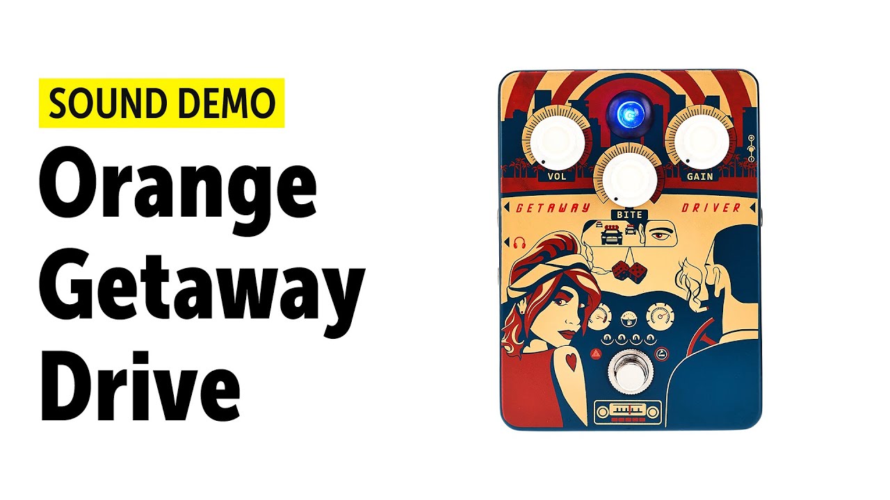 Orange Getaway Drive Sound Demo (no talking)