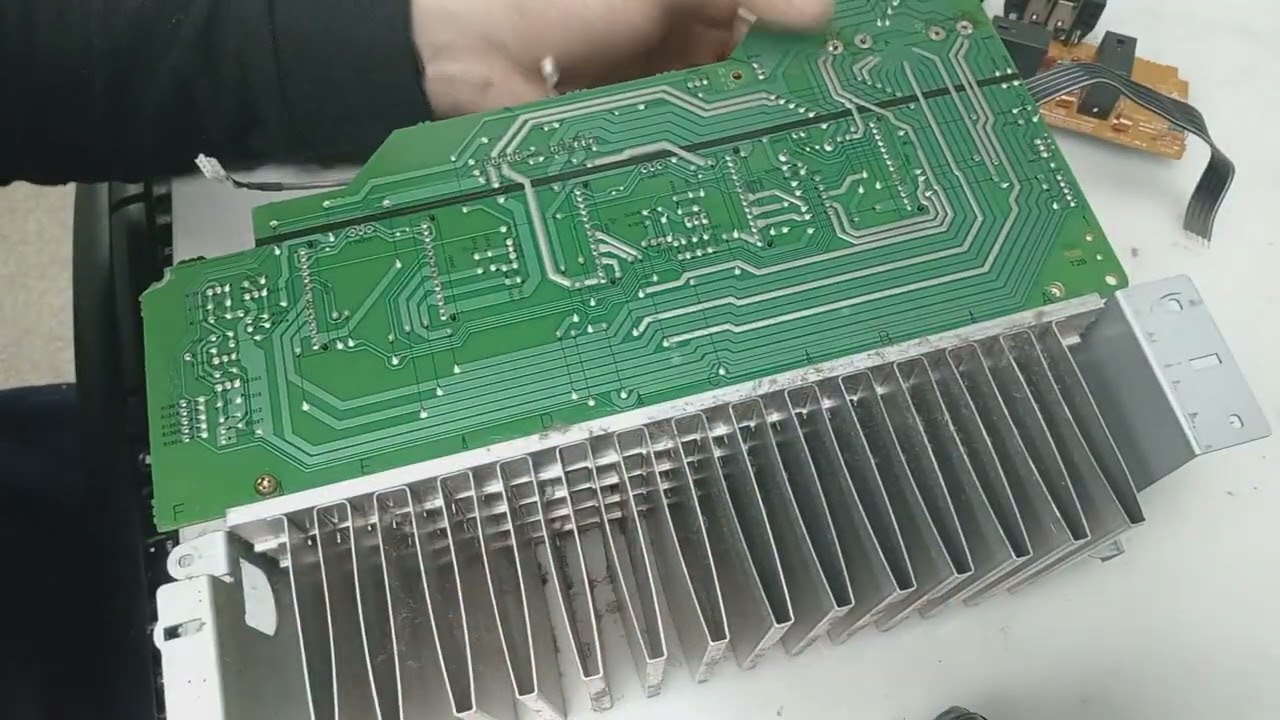 ремонт рессивера JVC RX-6012RSL пропал звук