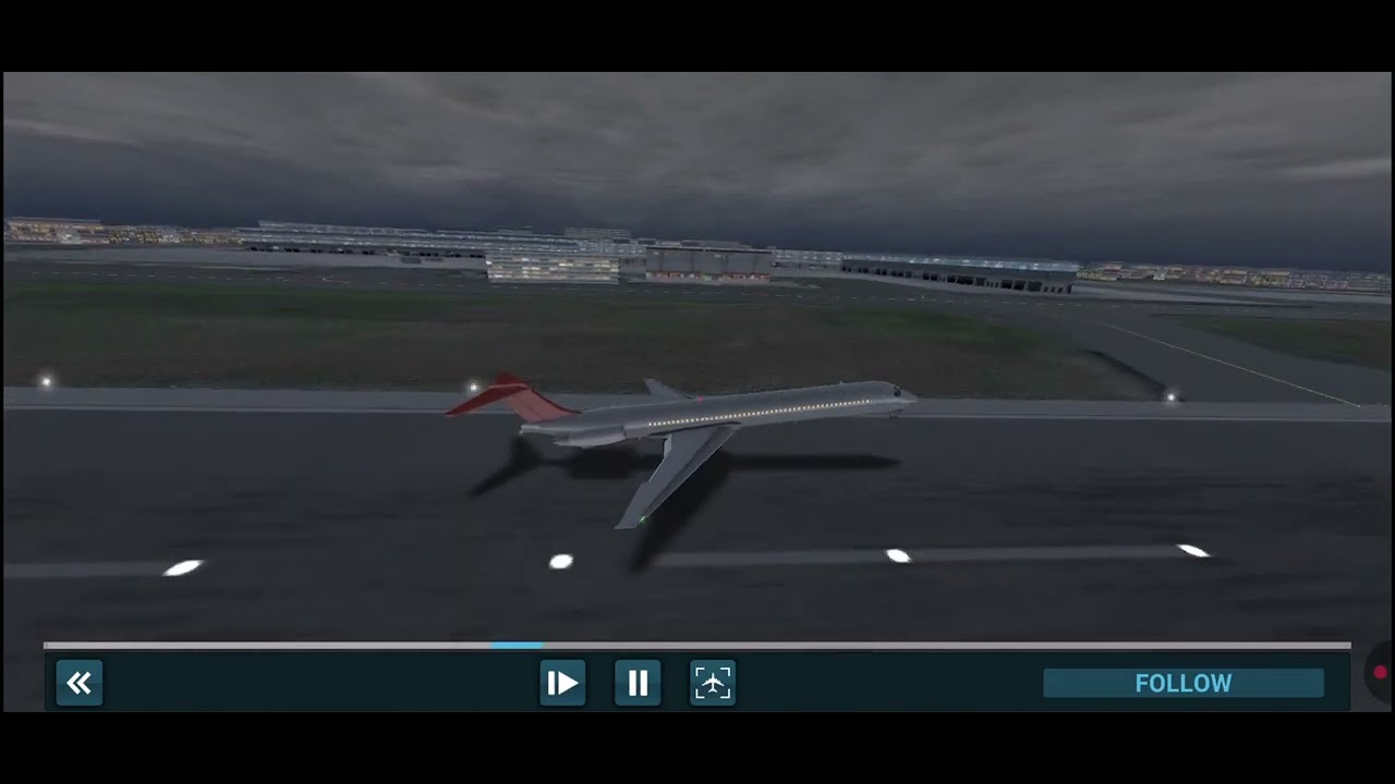 Flight A.B. Seal Airlines BOEING MD-80 FULL TAKEOFF Johannesburg     🛫    Nairobi