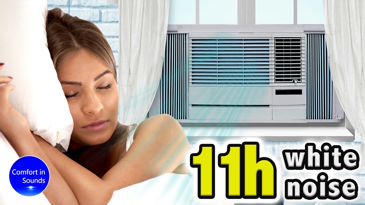 Белый шум, мгновенное засыпание, глубокий шум кондиционера для сна, учебы, отдыха