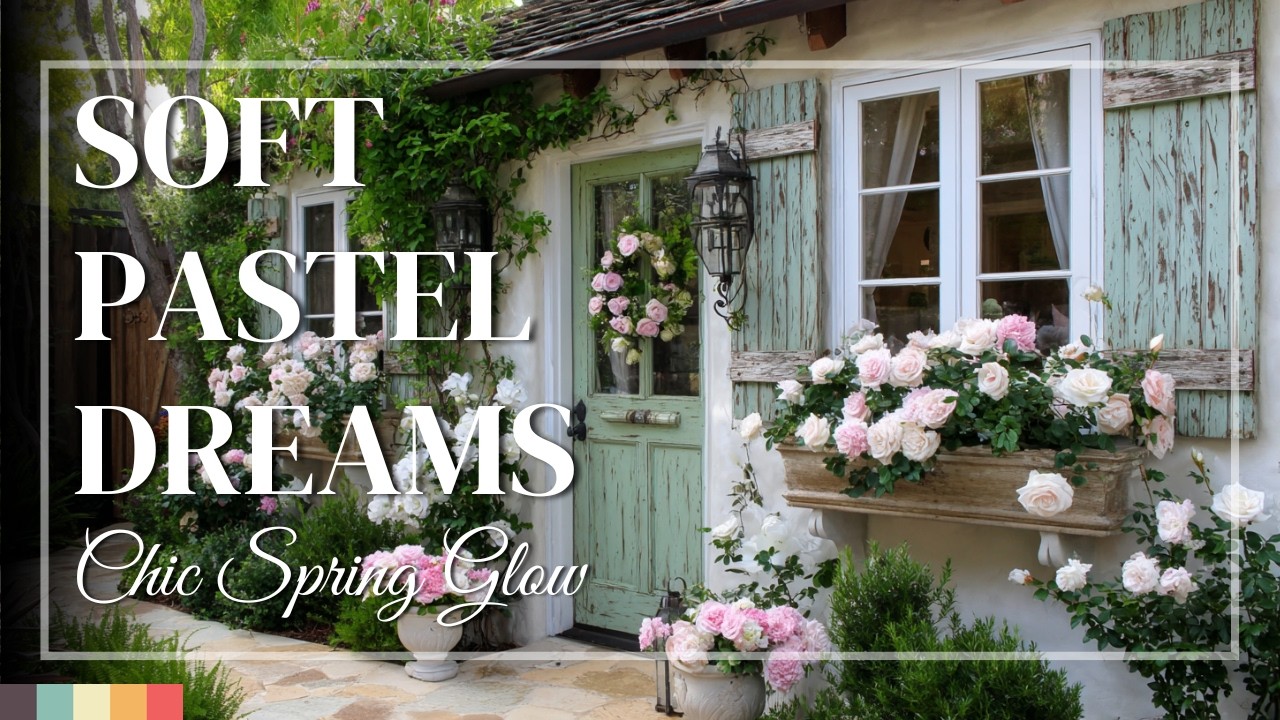 Shabby Cottage Spring Decor Trends 🌸 Refresh Vintage Finds with Chic Opulence