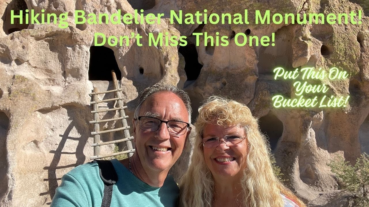 Hiking Bandelier National Monument Pueblo Loop Trail - A Bucket List Stop Near Santa Fe New, Mexico!