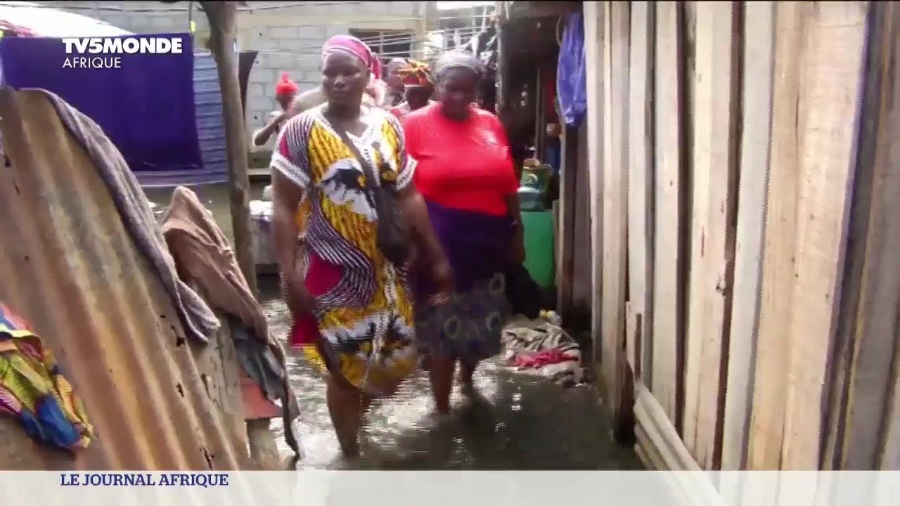 Côte d'Ivoire : Grand-Bassam sous les eaux suite aux inondations depuis 1 semaine