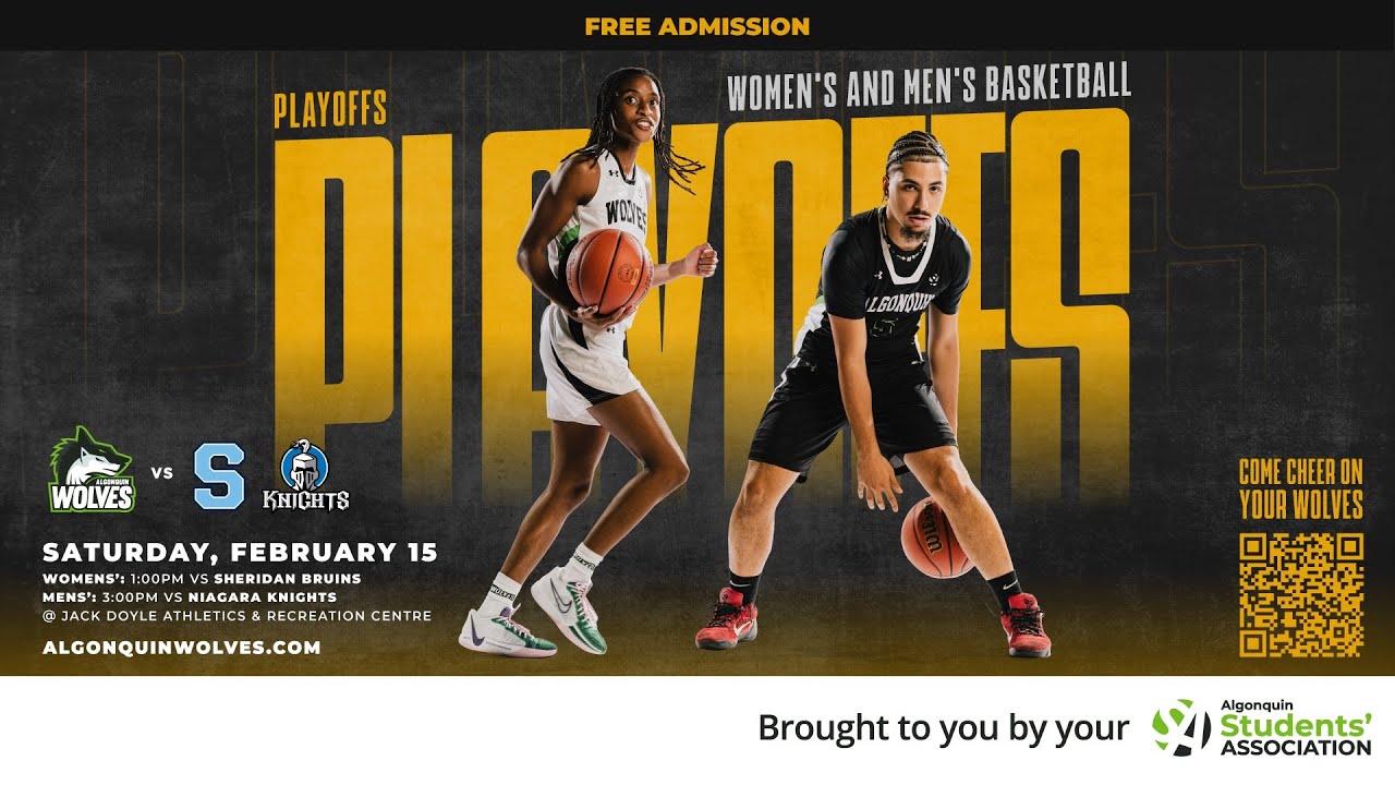 OCAA Men's Basketball 🏀 Qualifier: Niagara @ Algonquin [2025/02/15]