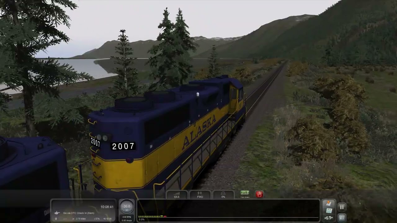 Train Simulator Classic - [EMD GP38-2] - ARR 2007 to Anchorage - Part 2 - 4K UHD