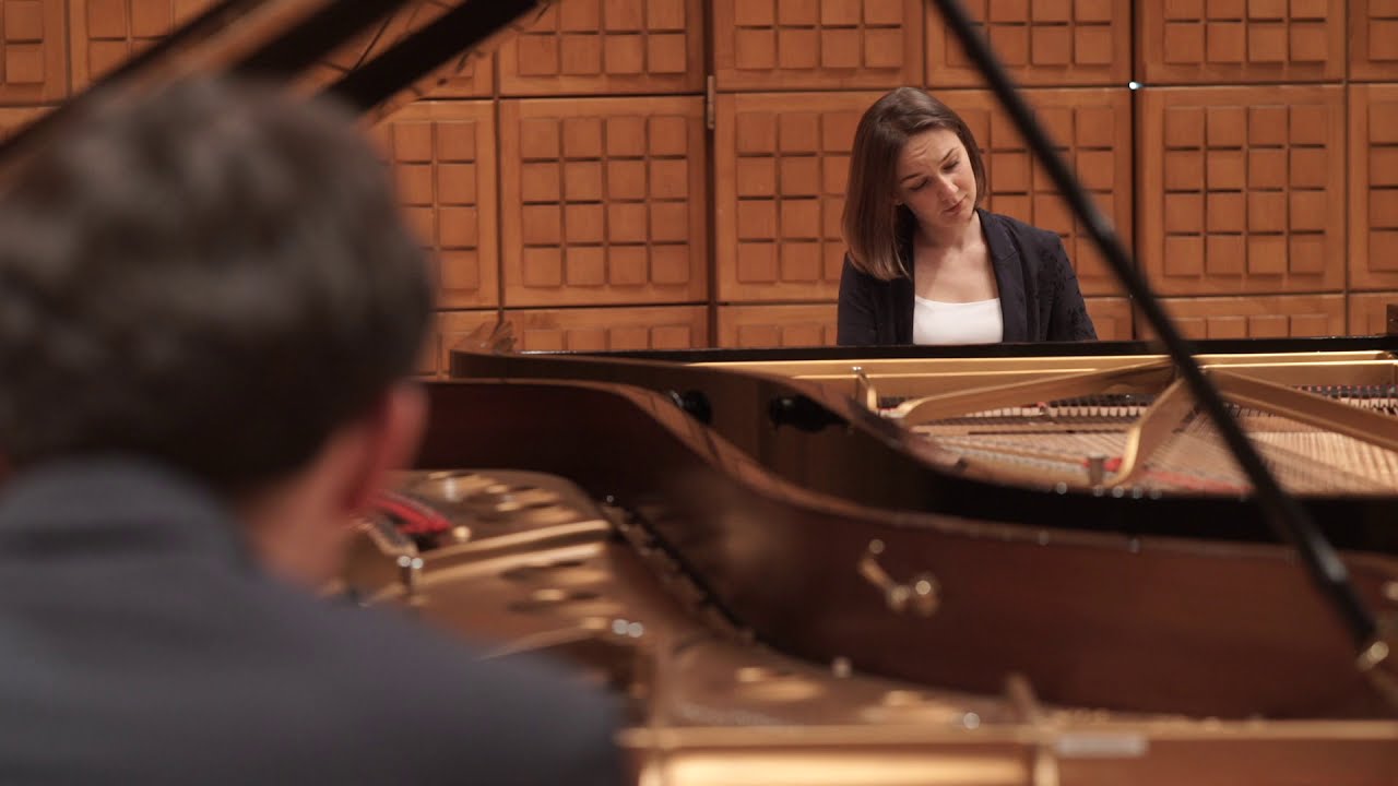 Peteris Vasks: Toccata for two pianos (Baayon Duo)