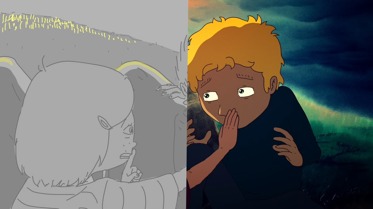 Tindra&acute;s Light - Storyboard vs Finished Film