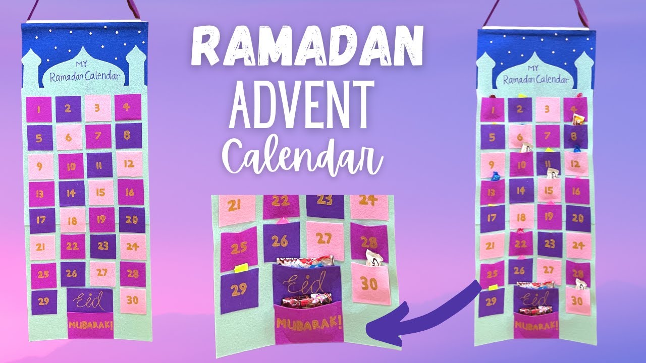 Ramadan Advent Calendar | Ramadan Crafts