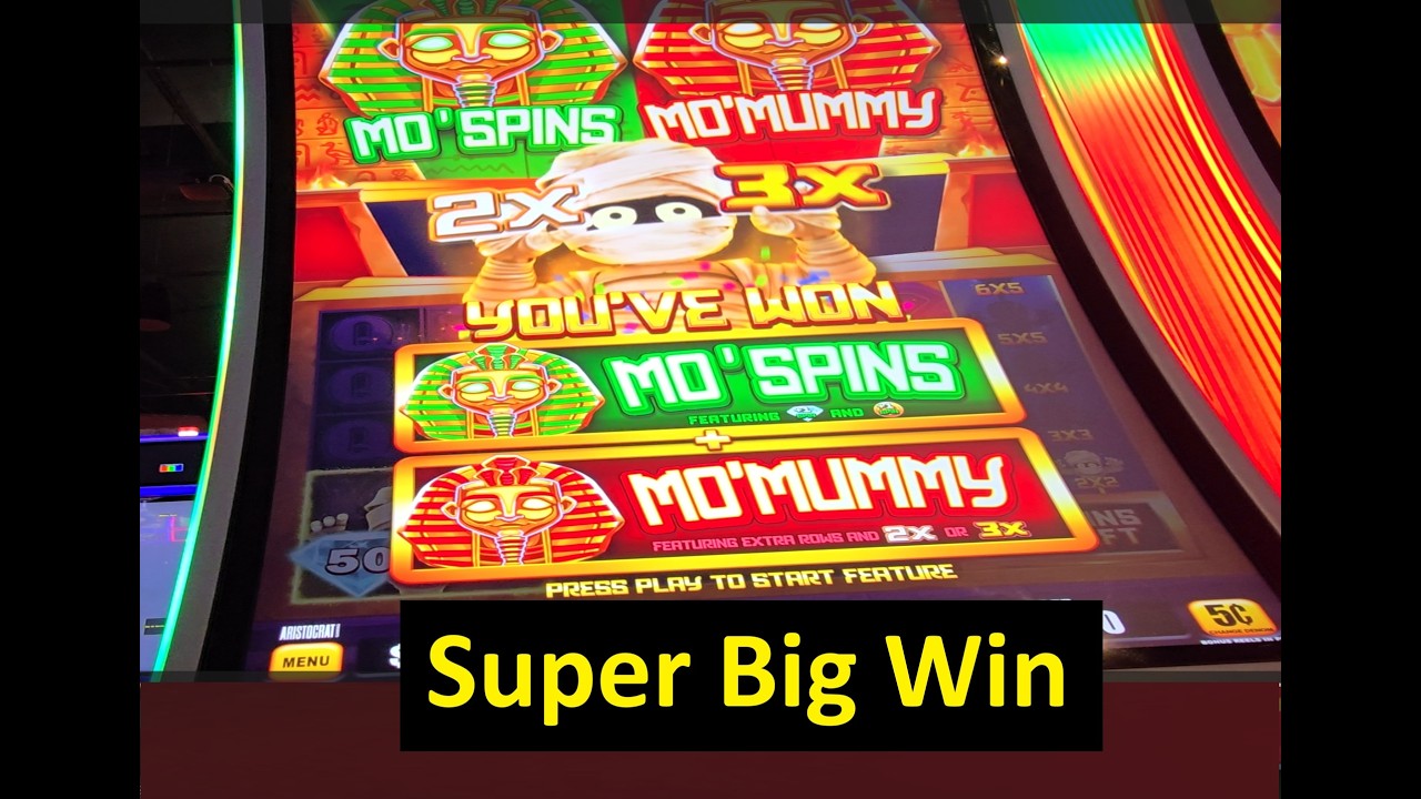 Super Big Win on the Spooky Link Slot!! Aristocrat Game