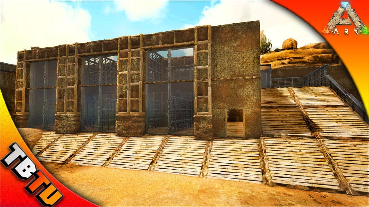 HYAENODON BREEDING PEN! BEST PEN YET! Ark Survival Breeding - ARK Survival Scorched Earth Gameplay
