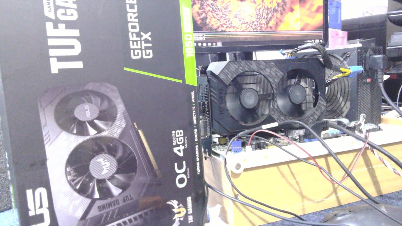 شاهد وركز حصري إصلاح كارت شاشة عطل خبيت شاهد كيف تمكنت منه ASUS GTX 1650 SUPER