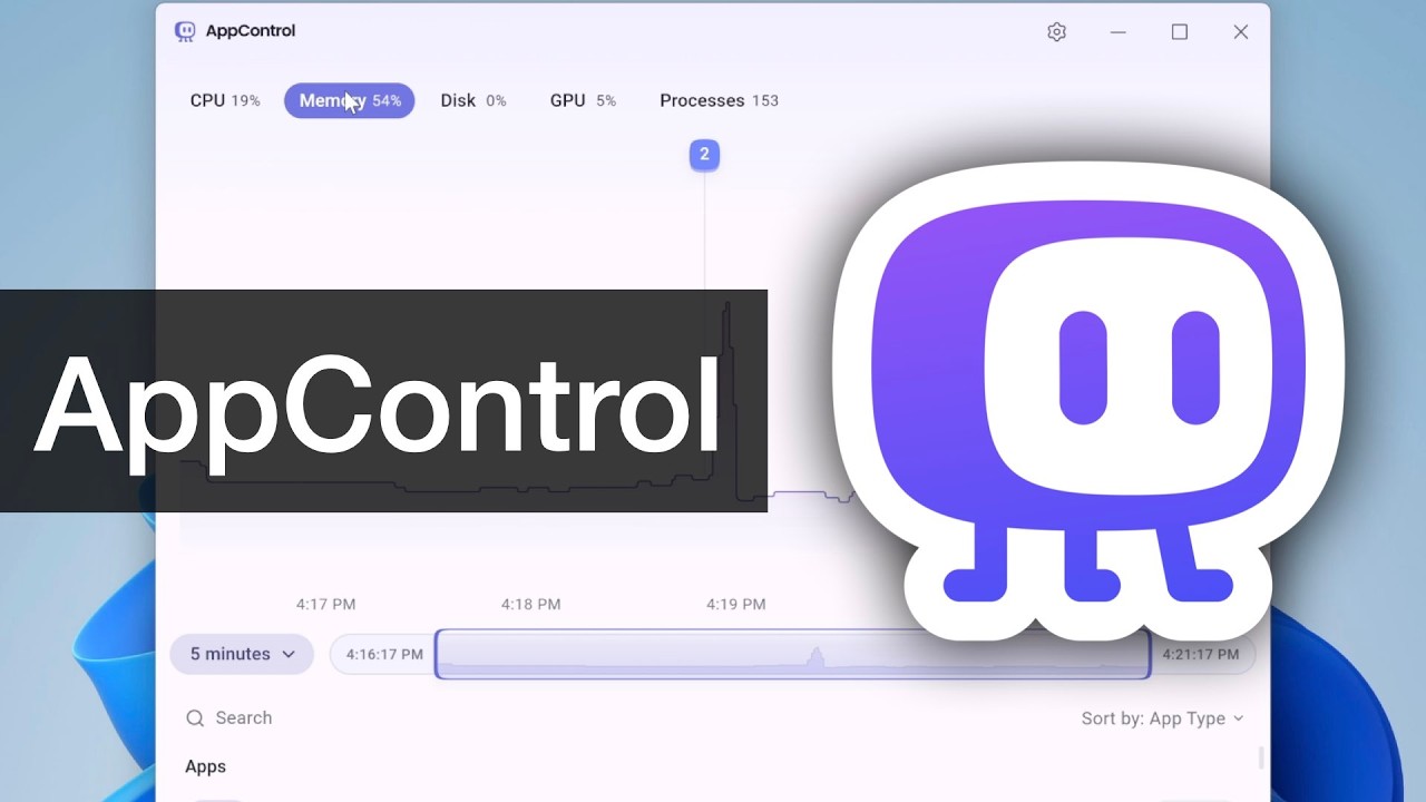 AppControl: Альтернативный менеджер задач!
