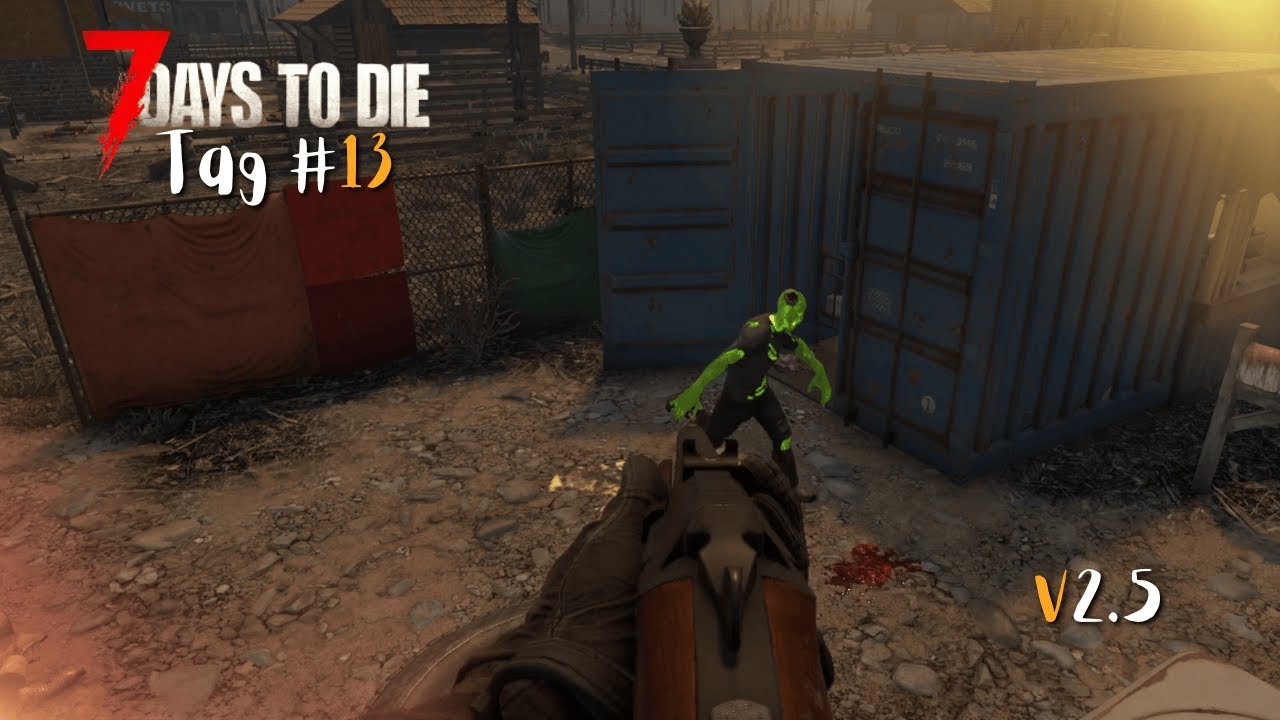 Ufos und der Verbrannte Wald - Tag 13 - 7 Days to die Version 2.5