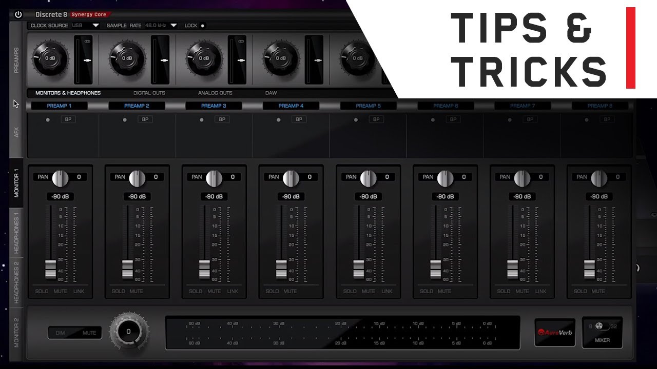 Routing, Tracking and Monitoring with the Discrete 4 & 8 Synergy Core Control Panel