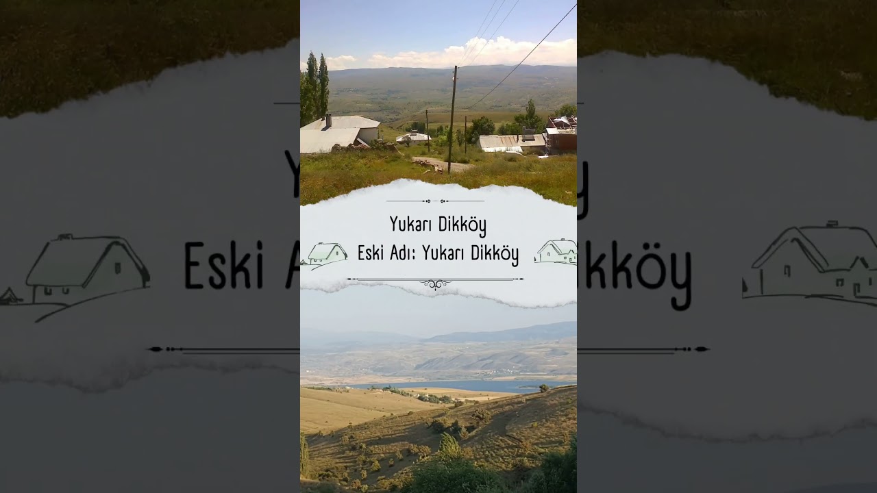 G&ouml;lova ve K&ouml;ylerinin Eski Adları #sivas #g&ouml;lova #t&uuml;rkiye #travel