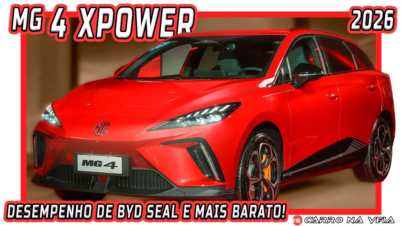 MG4 XPower é um míssil elétrico! Review completo