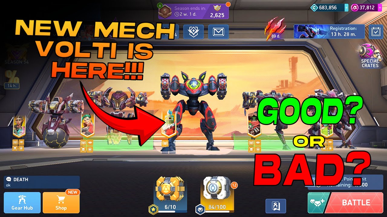 MECH VOLTI is INSANE! 😱 | Gameplay | Mech Arena