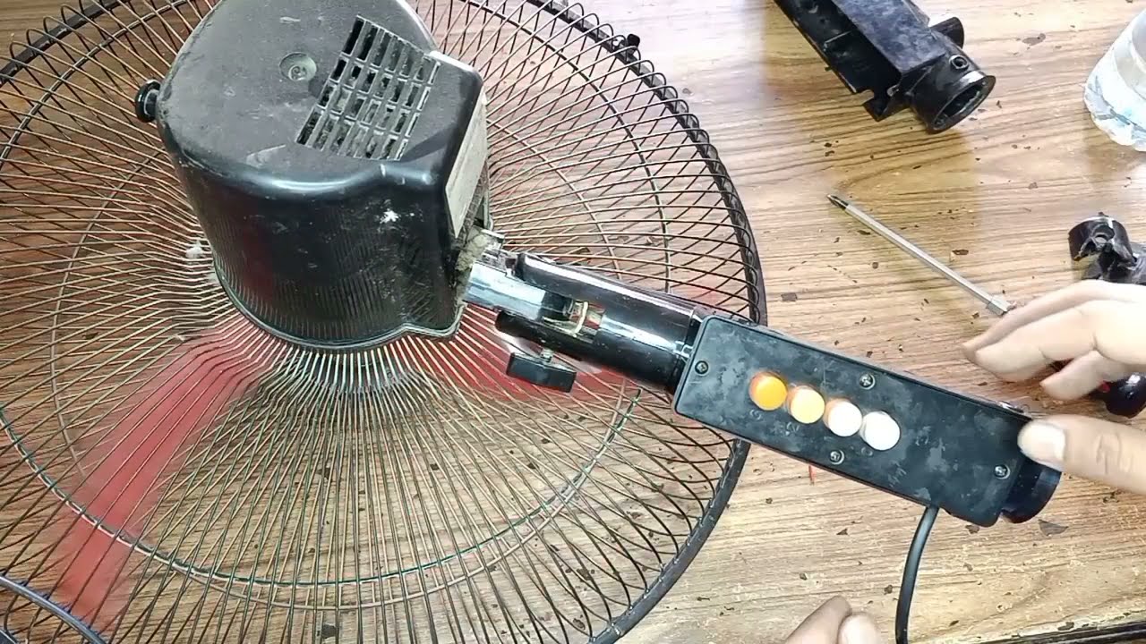 مروحتك اتكسرت تعمل ايه (تغيير جسم مروحه فريش)