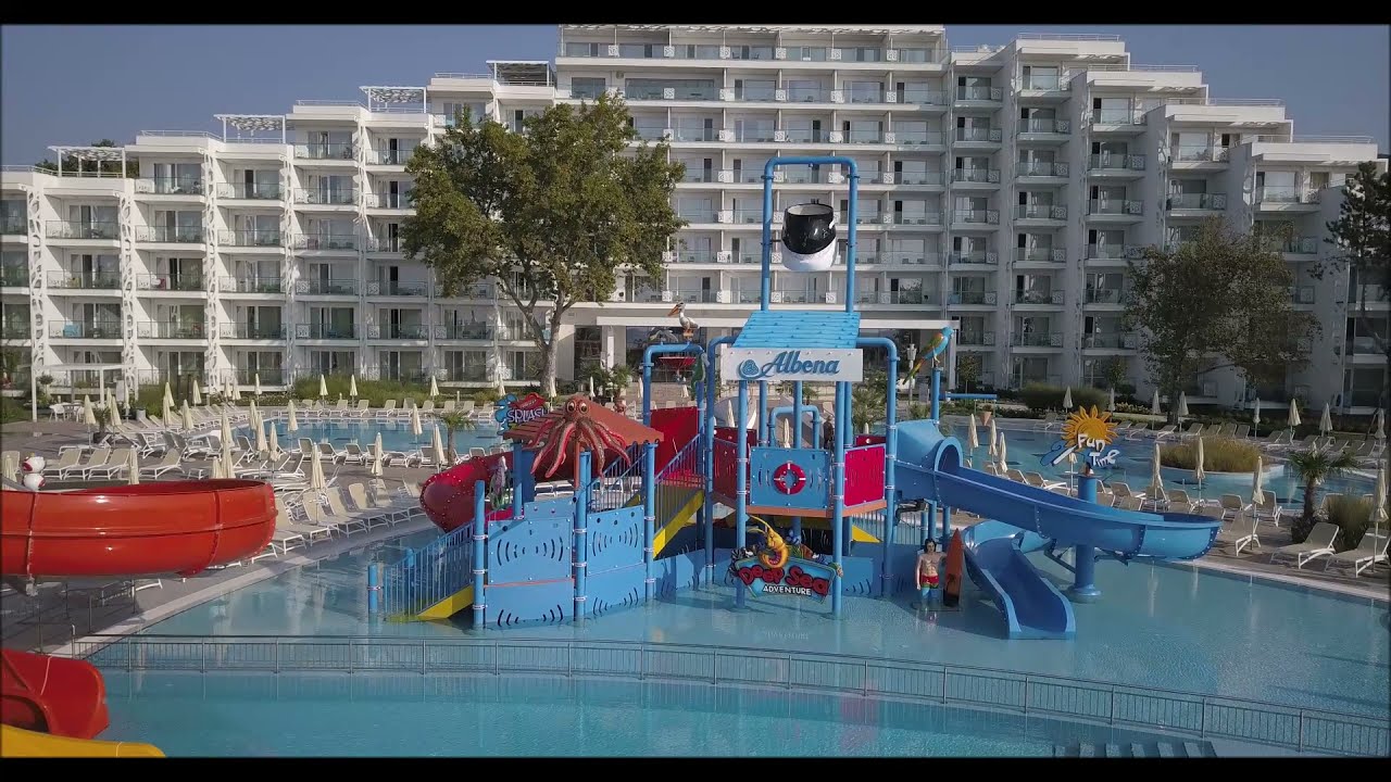 Paradise Blue Hotel Albena 5* from the sky DJI Mavic Pro