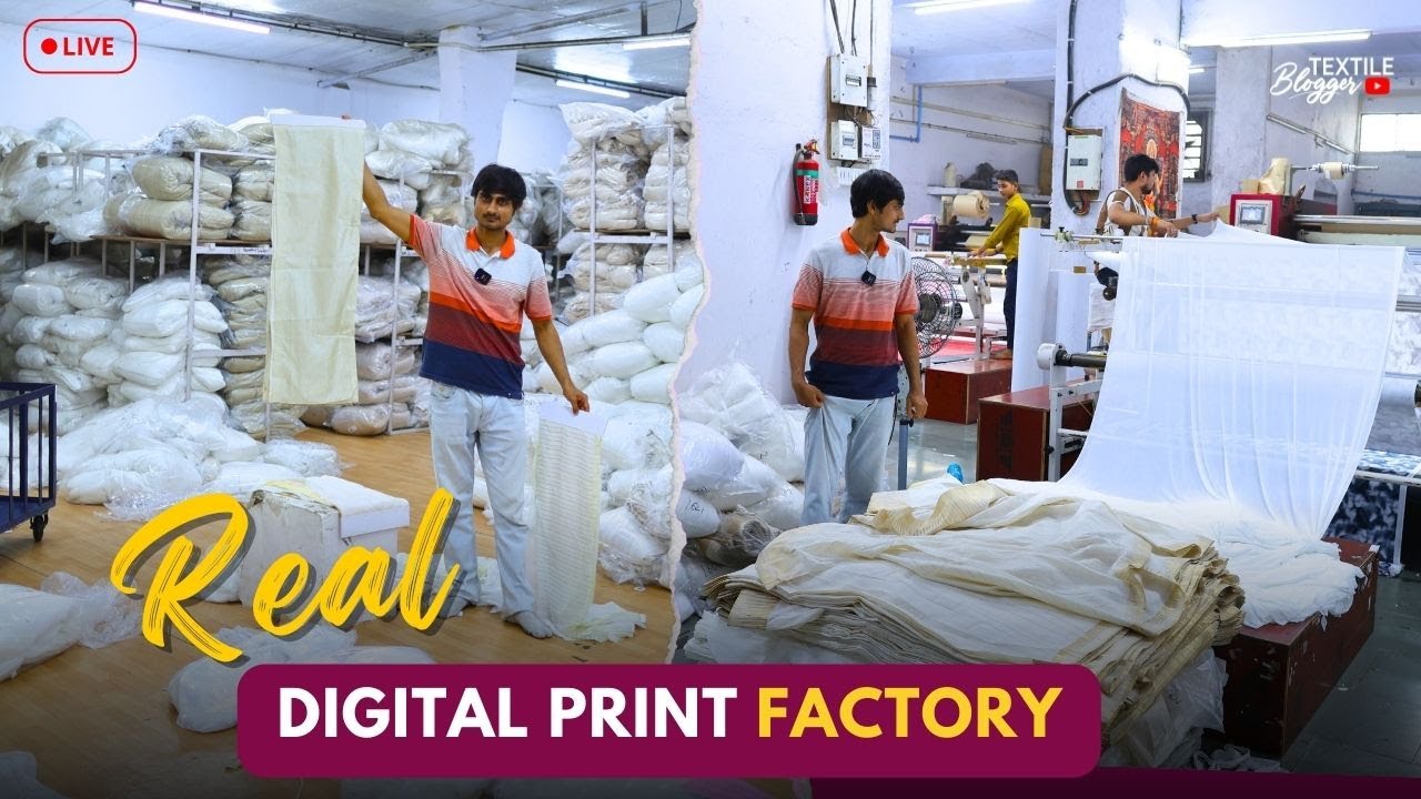Digital Print Fabric Manufacturer | Fabric Factory | Digital Printing | wholesale market
