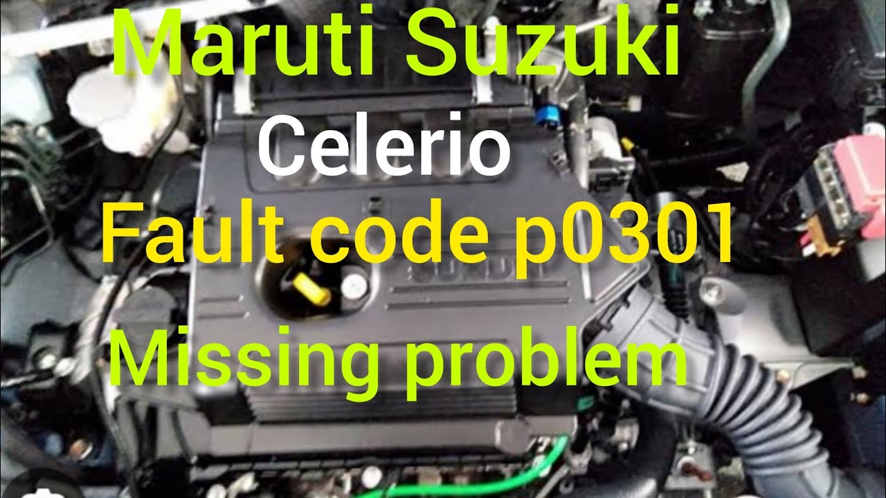 p0301 Cylinder 1 misfire detected/ Maruti Suzuki Celerio missing problem no 9205819741