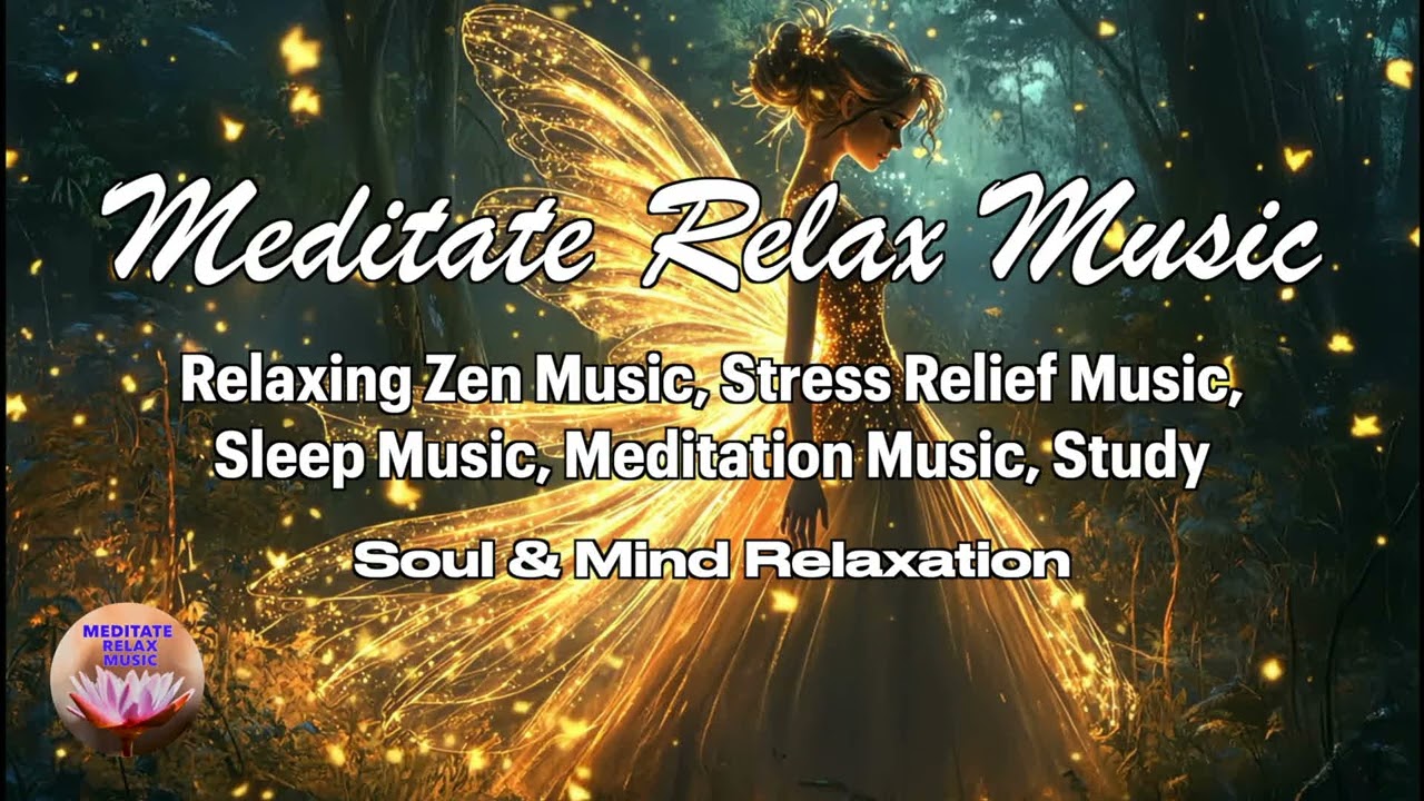 Relaxing Zen Music, Stress Relief, Sleep, Meditation, Study - Soul & Mind Relaxation