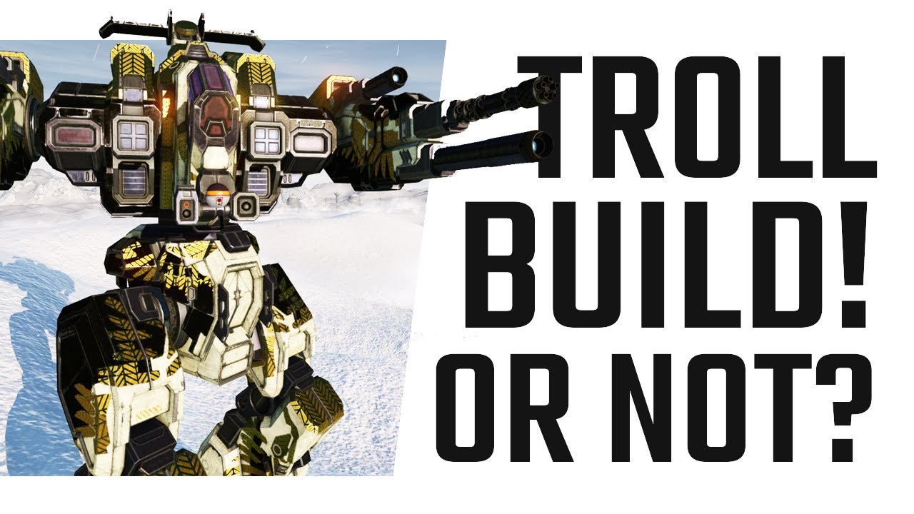 Troll Build! Or...not!? Rifleman RAC+LPPC- Mechwarrior Online The Daily Dose #1123