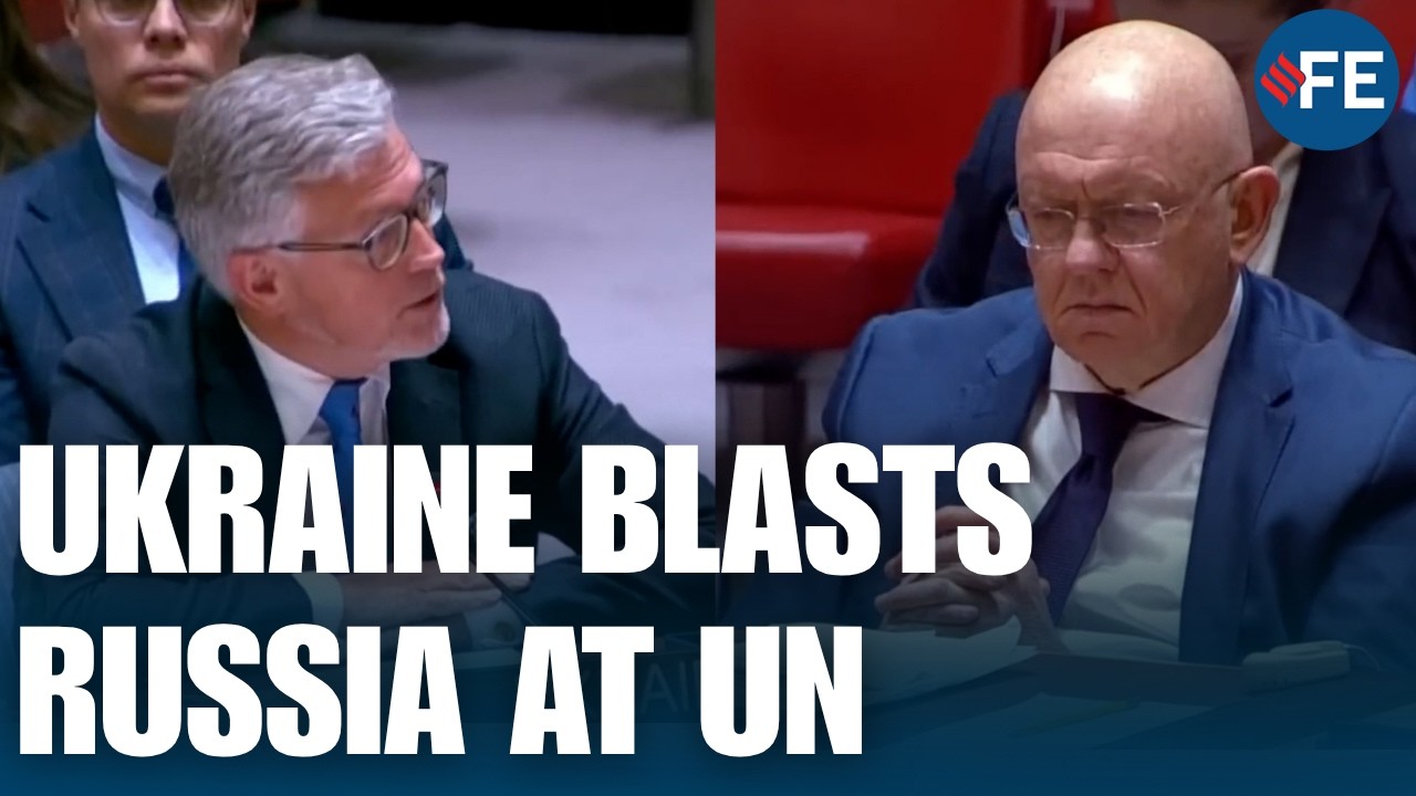 Fiery UN Clash Erupts as Ukraine Condemns Russia Over Civilian Attacks | WORLD NEWS
