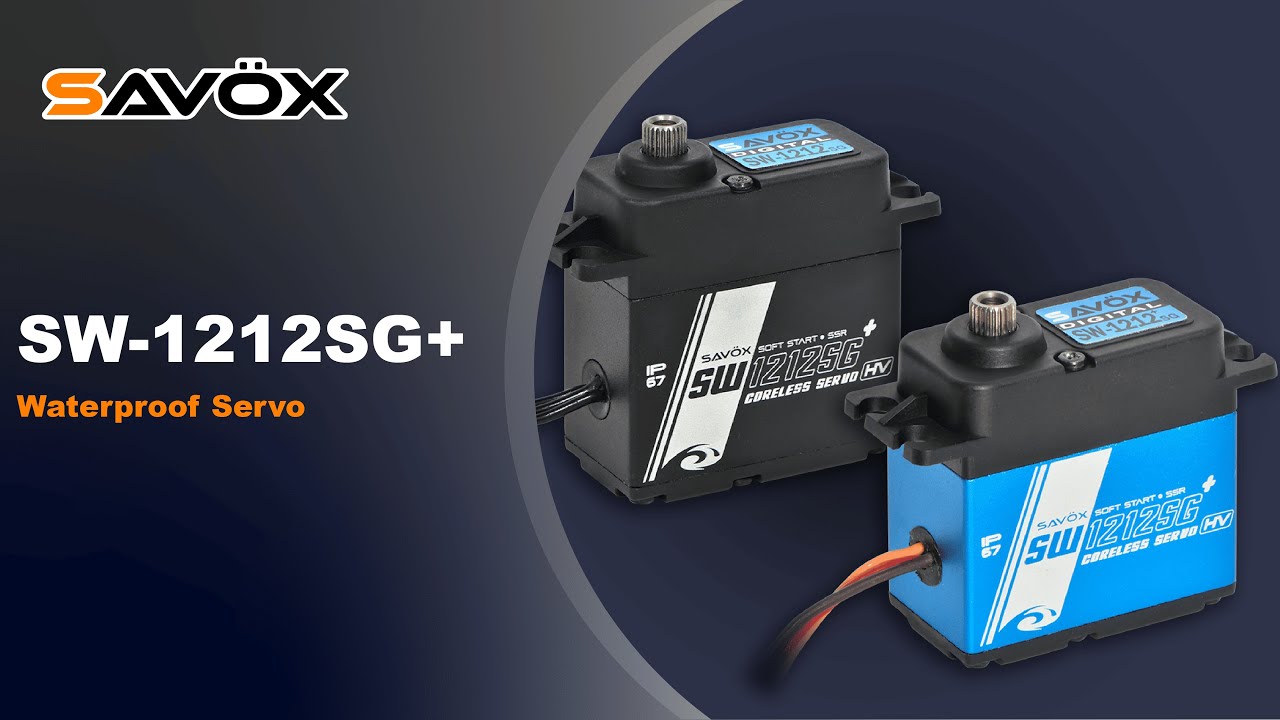 【SAVOX】SW-1212SG+ WATERPROOF SERVO #savox #servo #1212
