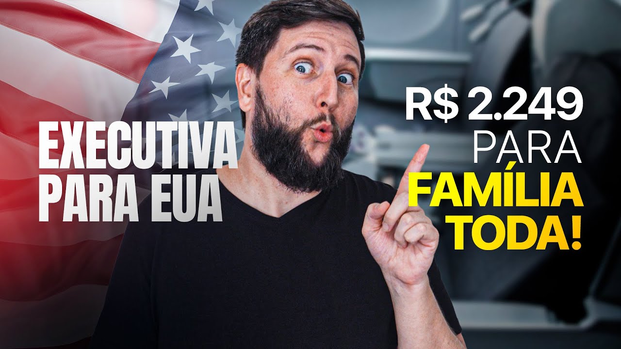 EXECUTIVA PARA MIAMI com muitos assentos! Passagem Executiva Barata