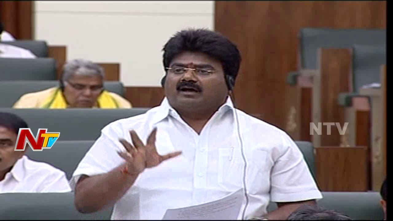 MLA Kuna Ravi Kumar Speech @ AP Assembly Winter Sessions Over NTR Housing Scheme || NTV