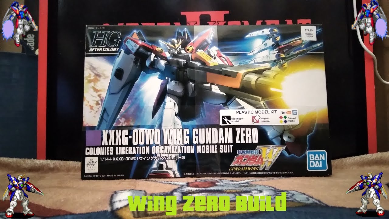 Gundam Wing Zero Build | HG After Colony | Gunpla Model | Bandai