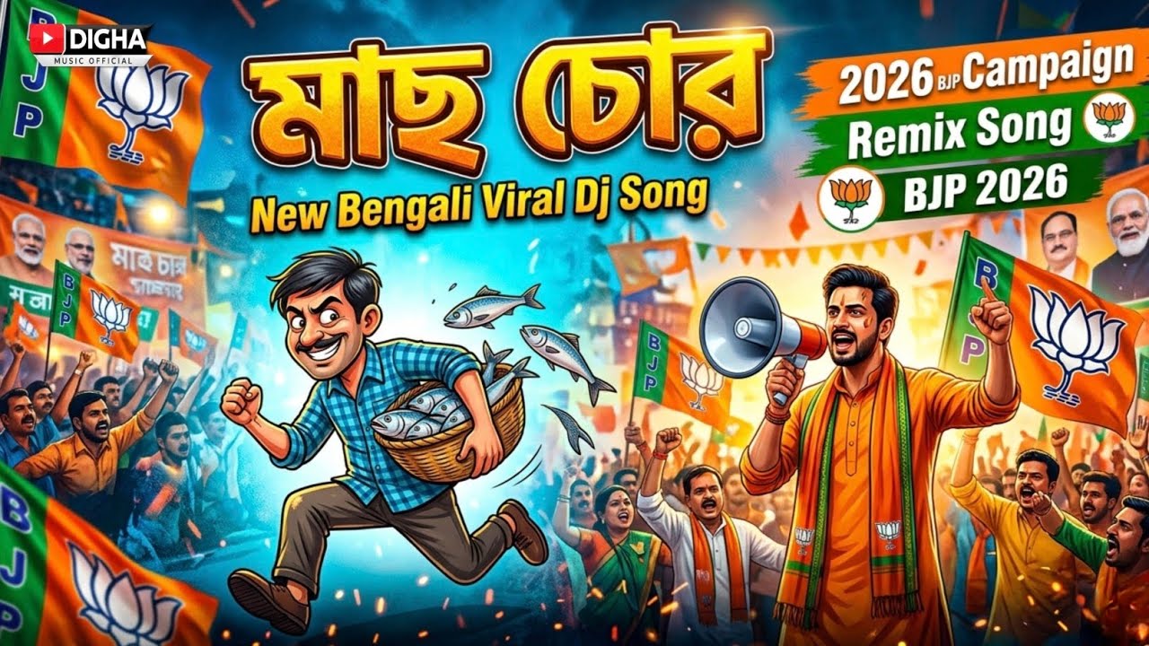 মাছ চোর | Mach Chor | 2026 BJP Campaign Remix Song | BJP Slogan Remix | Digha Music Official