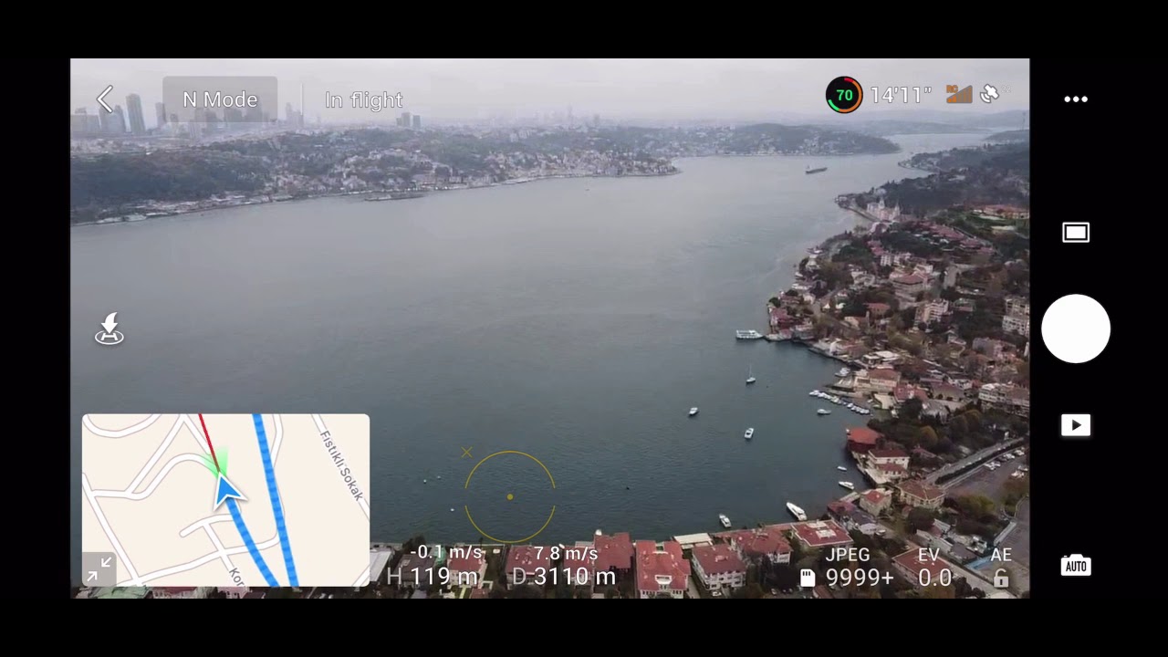 DJI Mini 2 - İstanbul i&ccedil;i mesafe testi - Urban range test in Istanbul with my brand new Dji Mini 2